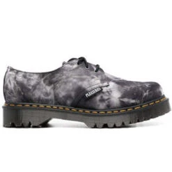 Dr. Martens1461 Bex Pleasures Shoes - BLACK/WHITE TIE DYE POLY