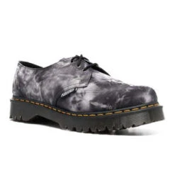 Dr. Martens1461 Bex Pleasures Shoes - BLACK/WHITE TIE DYE POLY -Modern Pant Wear Shop 1461 Bex Pleasures Black 20231003095943 1
