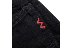 Iron Heart14oz Selvedge Denim Medium High Rise Tapered Jeans - Black -Modern Pant Wear Shop 14oz Selvedge Denim Medium High Rise Tapered Jeans Black Black 20221130205252 5