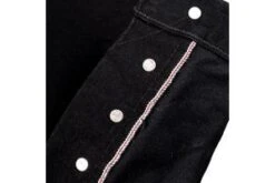 Iron Heart14oz Selvedge Denim Medium High Rise Tapered Jeans - Black -Modern Pant Wear Shop 14oz Selvedge Denim Medium High Rise Tapered Jeans Black Black 20221130205253