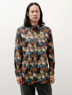 Engineered Garments19 Century BD Shirt - Multi Patchwork Print