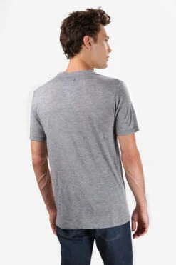 Blue&Cream66 Short Sleeve Tee - Charcoal Melange -Modern Pant Wear Shop 66 Short Sleeve Tee Charcoal Melange 20220810200031 2