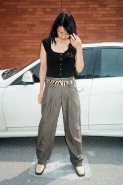 Maryam Nassir ZadehAbdou Trouser - Mare -Modern Pant Wear Shop ABDOU TROUSER IN MARE 20230808145316 1