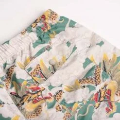 BatherAbove The Clouds Shorts - Green -Modern Pant Wear Shop Above the Clouds 20230406184803