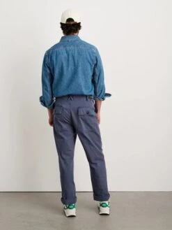Alex MillField Cotton Herringbone Pant - Storm Blue -Modern Pant Wear Shop Alex Mill Field Pant Cotton Herringbone Storm Blue 20230407051915