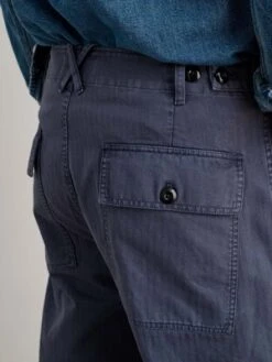 Alex MillField Cotton Herringbone Pant - Storm Blue -Modern Pant Wear Shop Alex Mill Field Pant Cotton Herringbone Storm Blue 20230407051915 3