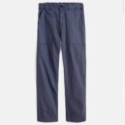 Alex MillField Cotton Herringbone Pant - Storm Blue -Modern Pant Wear Shop Alex Mill Field Pant Cotton Herringbone Storm Blue 20230407051916 1
