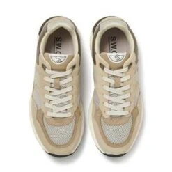 Stepney Workers ClubAmiel S-Strike Suede Mix Shoes - Sand -Modern Pant Wear Shop Amiel S Strike Suede Mix Sand 20231006025450 1