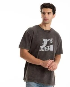 KsubiAngel Biggie Tee - Charcoal