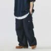 AnglanRain Camo Oblique Cargo Pants - Navy -Modern Pant Wear Shop Anglan Rain Camo Oblique Cargo Pants Navy 20230510204217