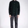 Norse ProjectsAnton Brushed Flannel Shirt - VARSITY GREEN -Modern Pant Wear Shop Anton Brushed Flannel 20230102171224