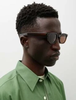 AuraleeSunglasses - Brown -Modern Pant Wear Shop Auralee Sunglasses Brown 20230614043449