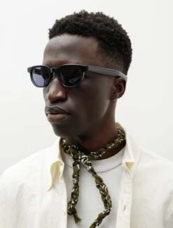 AuraleeSunglasses - Navy -Modern Pant Wear Shop Auralee Sunglasses Navy 20230614043456