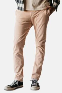 KATOAxe Denit Chino Pant - Beige Pink