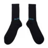 BalenciagaLogo Socks - Black -Modern Pant Wear Shop Balenciaga Black Logo Socks 20211208232216