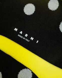 MarniPolka Dots Nylon Socks - Black -Modern Pant Wear Shop Black Polka Dots Nylon Socks 20230925215820 3