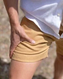 ALEX CRANEBo Shorts - Gold -Modern Pant Wear Shop Bo Shorts Gold 20210603103138 2