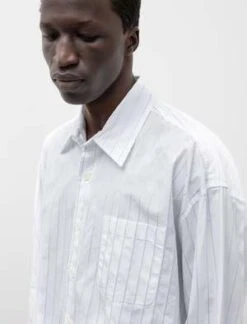 Our LegacyBorrowed Shirt - Blue Sapphire Pinstripe -Modern Pant Wear Shop Borrowed Shirt Blue Sapphire Pinstripe 20230207084500 1