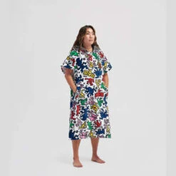 SLOWTIDEBurrows Changing Poncho - Multi