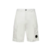 C.P. CompanyBermuda Cargo Gauze - White -Modern Pant Wear Shop C P Company Bermuda Cargo Gauze White Men 14CMBE327A006273G 103 20230608180439