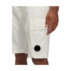 C.P. CompanyBermuda Cargo Gauze - White -Modern Pant Wear Shop C P Company Bermuda Cargo Gauze White Men 14CMBE327A006273G 103 20230608180440 1