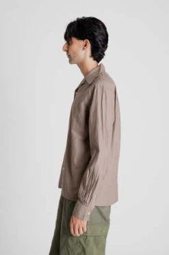 Lite YearCamp Collar Shirt - Mocha -Modern Pant Wear Shop Camp Collar Shirt Mocha 20231007231338 1