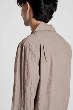 Lite YearCamp Collar Shirt - Mocha -Modern Pant Wear Shop Camp Collar Shirt Mocha 20231007231339