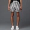Carlos CamposCargo Pocket Shorts - Black/White Stripe -Modern Pant Wear Shop Carlos Campos Cargo Pocket Shorts Black White Stripe 20180419024627