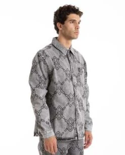 Daily PaperRahul LS Shirt - Gray -Modern Pant Wear Shop Daily Paper Rahul LS Shirt Gray 20231020011053