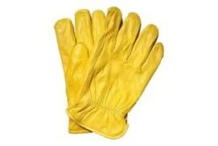 MilworksDress Thinsulate Tan Glove - Yellow