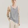 Edward CumingCotton Linen Jersey Tank - Stripe -Modern Pant Wear Shop Edward Cuming Cotton Linen Jersey Tank Stripe 20220328225933