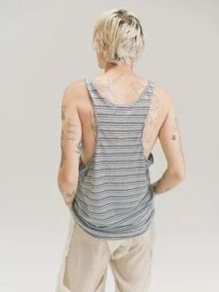 Edward CumingCotton Linen Jersey Tank - Stripe -Modern Pant Wear Shop Edward Cuming Cotton Linen Jersey Tank Stripe 20220328225936