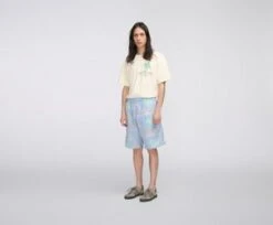 EdwinChiba Palm Shorts - Ice Blue
