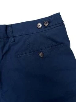 FreshCotton One-Pleat Shorts - Navy -Modern Pant Wear Shop FRESH Cotton One Pleat Shorts In Navy 20230529172132 1