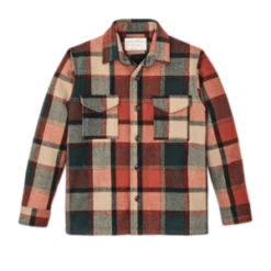 Totem Brand Co.Filson Men's Seattle Wool Jac-Shirt - Amber/Spruce Plaid -Modern Pant Wear Shop Filson Men s Seattle Wool Jac Shirt Amber Spruce Plaid 20231028185116
