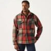 Totem Brand Co.Filson Men's Seattle Wool Jac-Shirt - Amber/Spruce Plaid -Modern Pant Wear Shop Filson Men s Seattle Wool Jac Shirt Amber Spruce Plaid 20231028185117