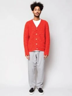 Folk ClothingRivet Sweat Pant - Grey Melange