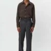 MfpenFormal Trousers - Grey Pinstripe -Modern Pant Wear Shop Formal Trousers Grey Pinstripe 20230913180336