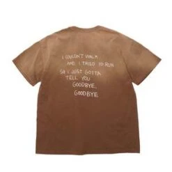 One Of These DaysGOODBYE GOODBYE TEE - MUSTANG BROWN -Modern Pant Wear Shop GOODBYE GOODBYE TEE MUSTANG BROWN 20231026224432 2