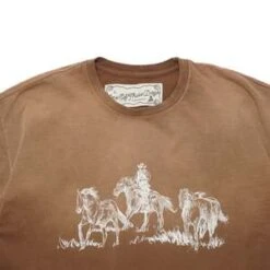 One Of These DaysGOODBYE GOODBYE TEE - MUSTANG BROWN -Modern Pant Wear Shop GOODBYE GOODBYE TEE MUSTANG BROWN 20231026224433