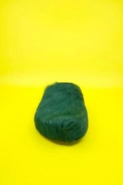 MarniLong Hair Calfskin Fussbett Sabot Slide - Green -Modern Pant Wear Shop Green Long Hair Calfskin Fussbett Sabot Slide 20230607011045 2