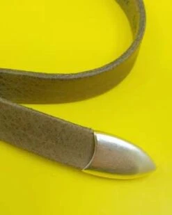 Our LegacyLeather 2cm Belt - Grey -Modern Pant Wear Shop Grey Leather 2CM Belt 20231021021504 2