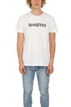 Blue&CreamHamptons Been Here Forever Tee - White