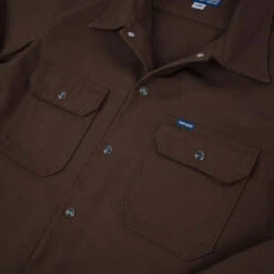 Iron HeartIHSH-364-BRN 11oz T/C Mechanic Shirt - Brown -Modern Pant Wear Shop IHSH 364 BRN 11oz T C Mechanic Shirt Brown 20231005165516 1