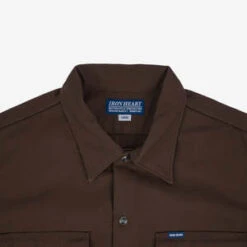 Iron HeartIHSH-364-BRN 11oz T/C Mechanic Shirt - Brown -Modern Pant Wear Shop IHSH 364 BRN 11oz T C Mechanic Shirt Brown 20231005165516