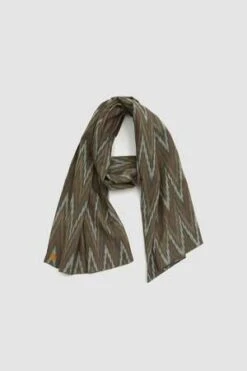Beams PlusIkat Stole - Olive -Modern Pant Wear Shop Ikat Stole Olive 20230518125207 1