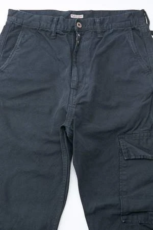 KapitalLight Canvas Ringoman Cargo Pants - Black 5 KapitalLight Canvas Ringoman Cargo Pants - Black - Image 3