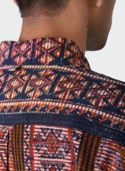 KardoRyan Long Sleeve Corduroy Shirt - Tapestry Block Print -Modern Pant Wear Shop Kardo Ryan Long Sleeve Corduroy Shirt BP102 Tapestry Block Print 20230927050854