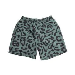 Raised By WolvesLeopard Shorts - Slate/Peace Camo