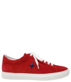 Madison Beverly HillsMADISON MAISON SIRIUS STAR MENS SNEAKER - RED